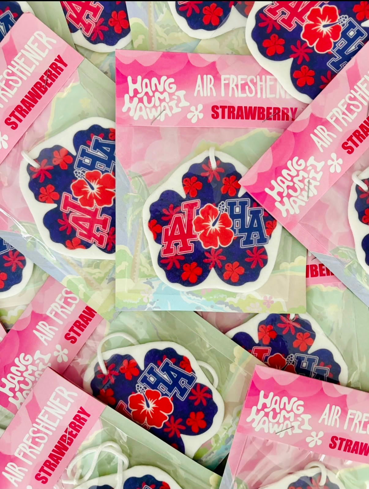 Strawberry aloHA Air Freshener
